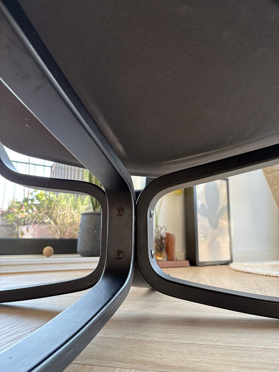 Image 1 of Black Vatne Møbler Falcon chair by Sigurd Ressell, high model