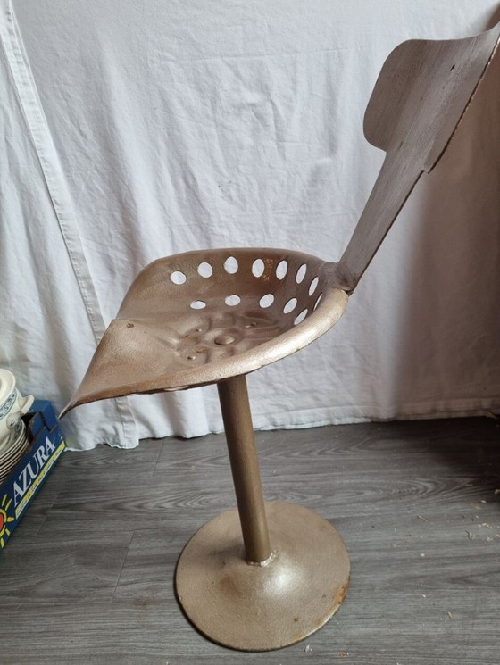 Image 1 of sedia di design con seduta a trattore