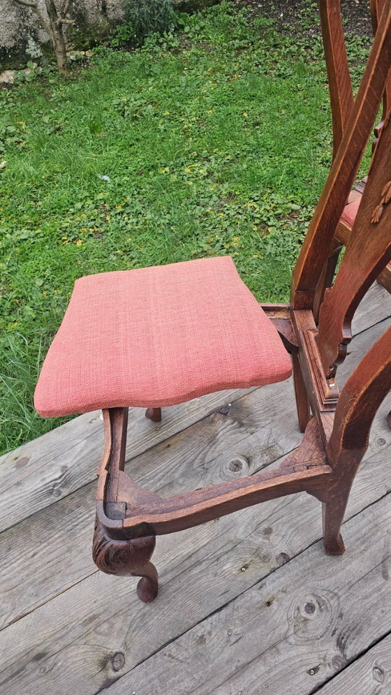 Stoel in Queen Anne/Chippendale-stijl – old school, Eetkamerstoelen, Wood (photo 8 of 9)