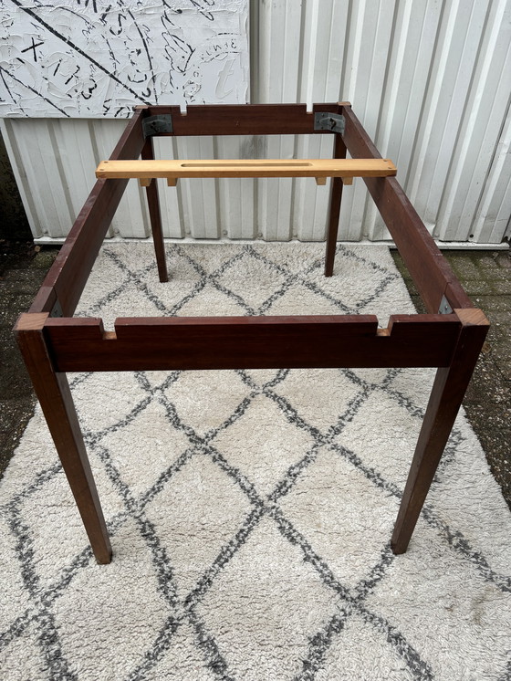 Image 1 of Vintage Deens design palisander houten eettafel