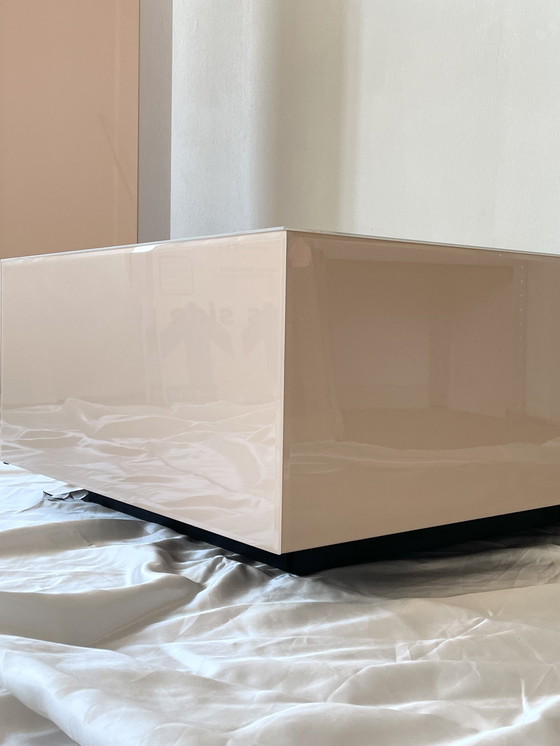 Image 1 of HK Living glass coffee table + pillar set