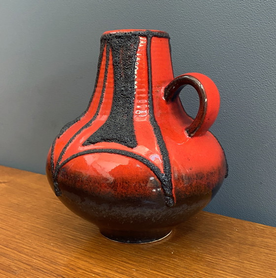 Image 1 of Jarrón lava grasa de Fohr west Gemany modelo 411-16