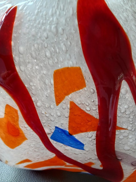 Image 1 of Jarrón de cristal estilo Murano