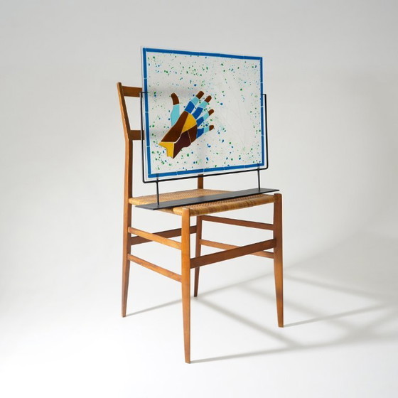 Image 1 of Mario Rossello, Glasfusionsarbeit für Studio Casarini Savona, 1990er Jahre