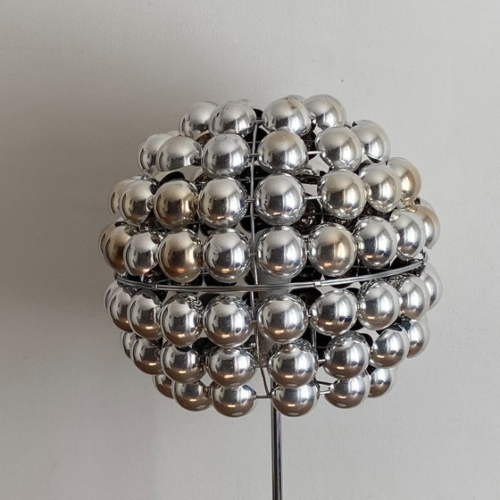 Space Age Kinetic Lamp. 1970. – Table lamps, Plastic, Metal (photo 7 of 7)