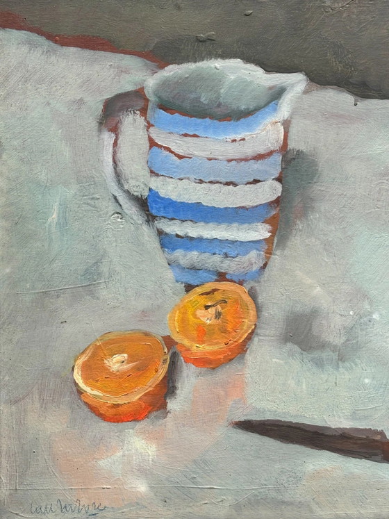 Still Life Oil Painting on Board by Domenico Cantatore 1960s – Paintings & Drawings (photo 4 of 9)