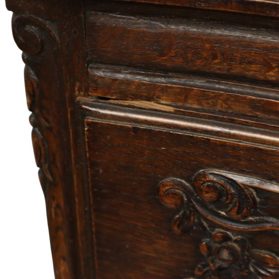 Image 1 of Cassettiera antica in rovere massello