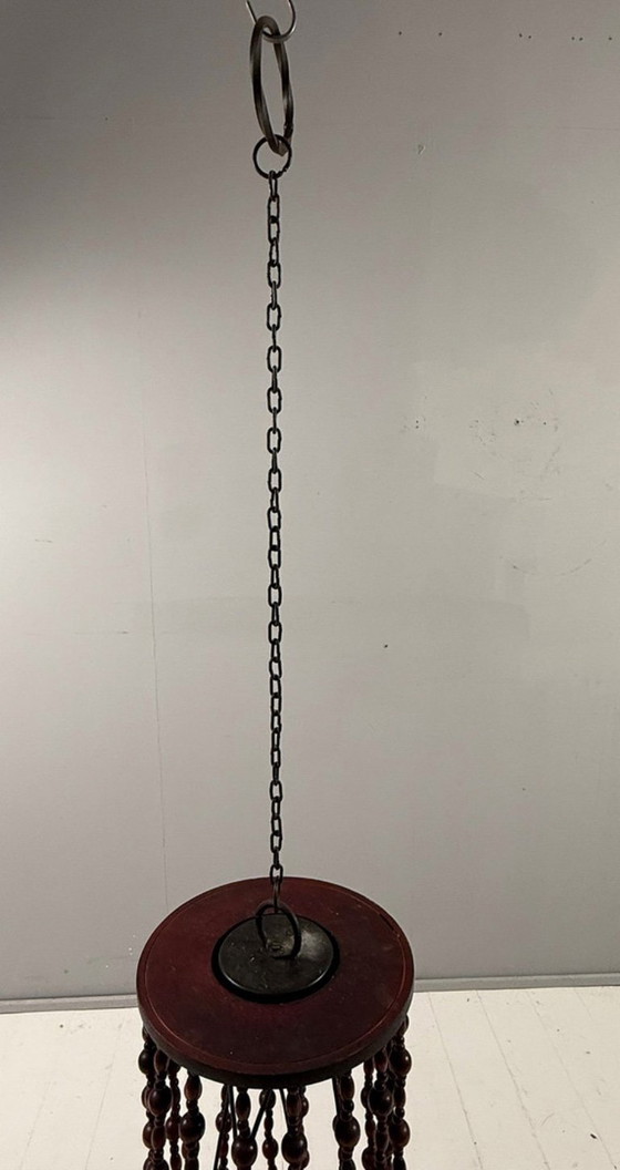 Image 1 of Lámpara colgante/cascada de gran tamaño de Temde, modelo: 887, Suiza, década de 1960.