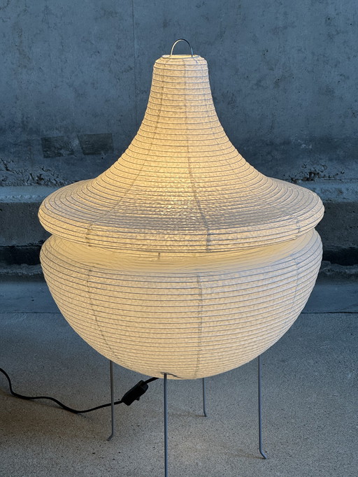 Japanische handgefertigte Mino-Washi-Papierlampe