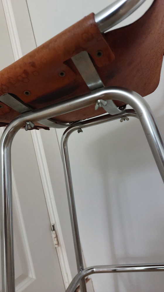 Image 1 of 2x vintage Cassina barkruk Les Arcs