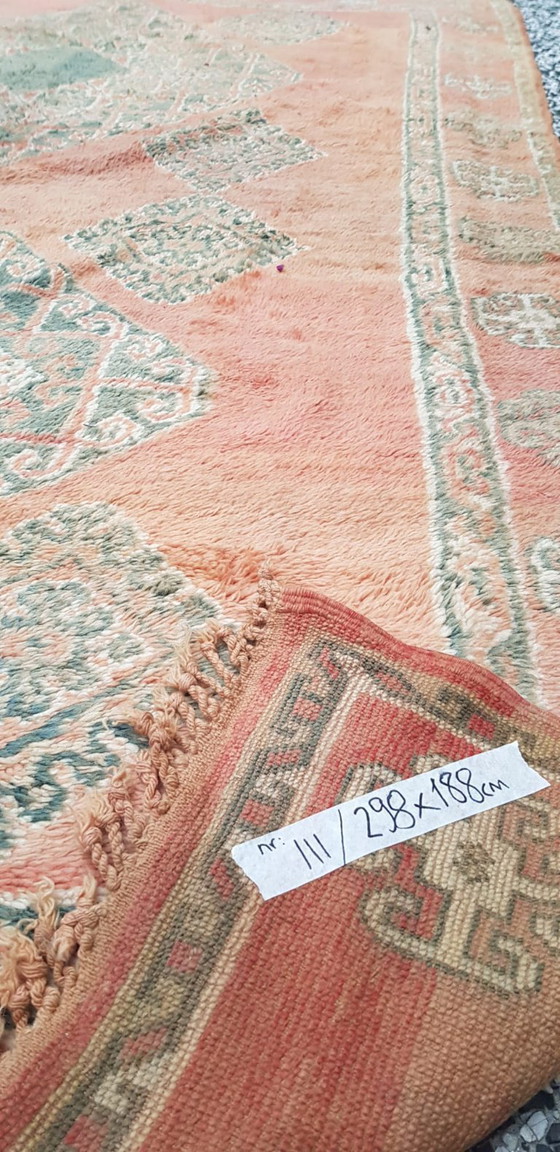 Image 1 of Handgeknoopt Berber kleed wol 298x188cm