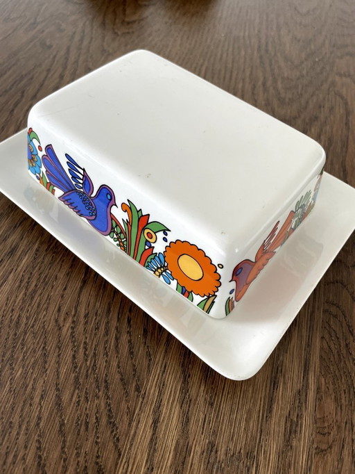 Villeroy & Boch Acapulco butter dish 70s