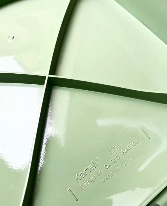 Image 1 of Kartell 4875 chairs designed by Carlo Bartoli