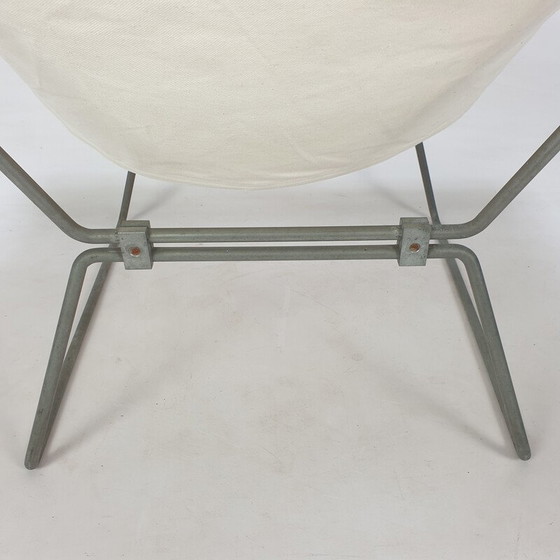 Image 1 of Vintage AP-14 butterfly chair in steel tubes by Pierre Paulin for Ap Polak, 1950