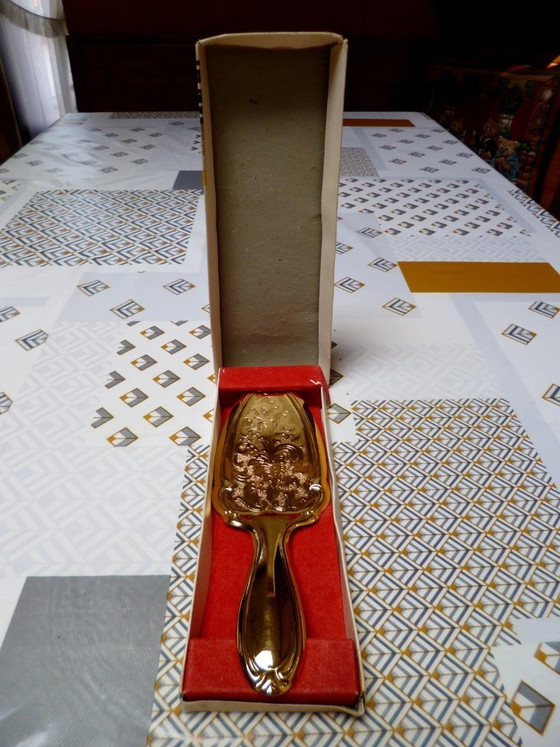 Superb Gold-Plated Pie Server – Jubiler, Table accessories, Metal (photo 5 of 5)