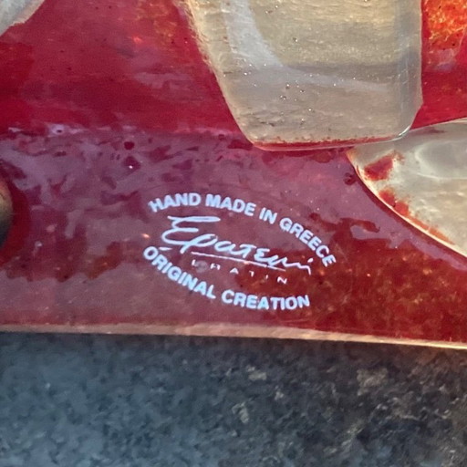 Lampada da parete, realizzata a mano in Grecia.