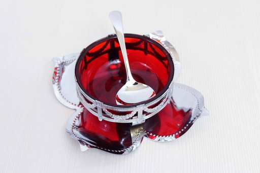 Sucrier ou tasse à sucre de style Art Nouveau