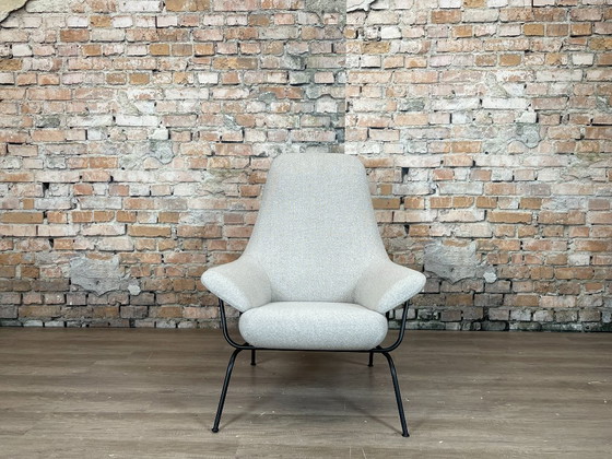 Hem Hai Lounge Chair - light grey | Luca Nichetto – Armchairs, Metal, Textile (photo 2 of 16)
