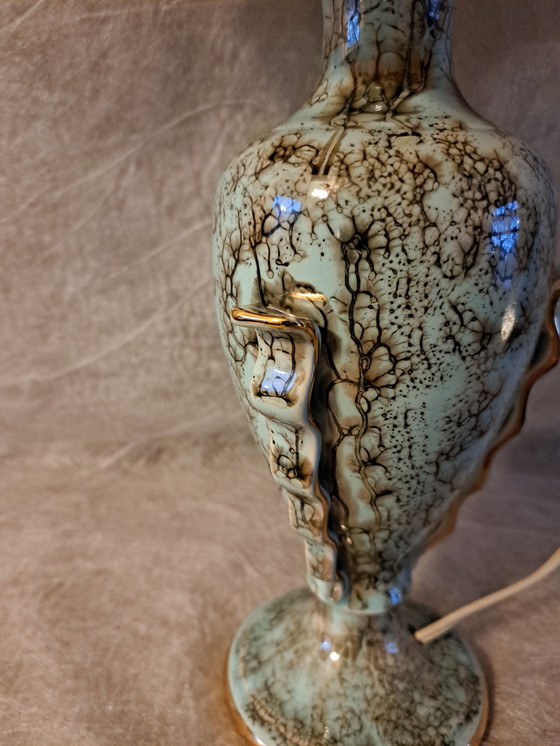 Image 1 of Beautiful vintage ceramic lamp