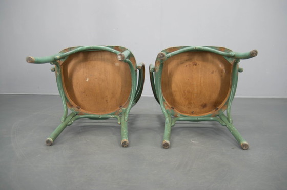 Image 1 of Raro juego de dos sillones Bauhaus B 246 de Josef Frank para Thonet, años 30