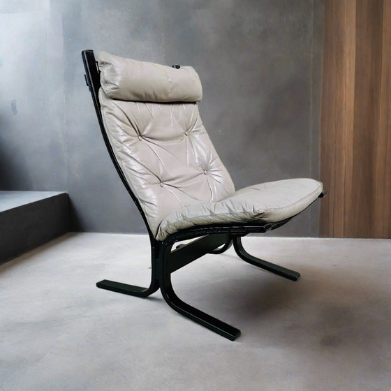 Image 1 of Chaise longue Siesta grise d'Ingmar Relling pour Westnofa, Norvège Années 1960