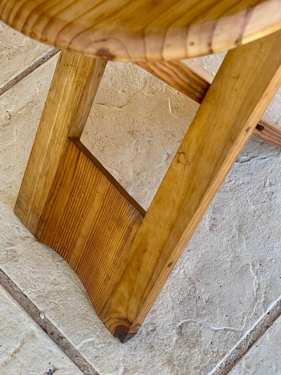 Image 1 of Mid-Century, TS Folding Stool, by Roger Tallon for Sentou, 1970s