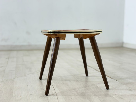 Image 1 of Retro Rockabilly / Nierentisch / Beistelltisch / Blumentisch / Mid Century Couchtisch