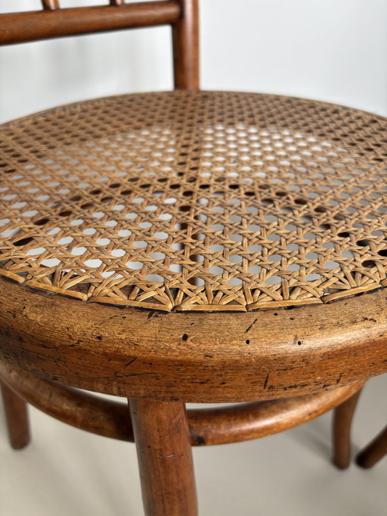 Image 1 of Set of two Josef Hofmann chairs ca 1890-1920 Viennese antiques