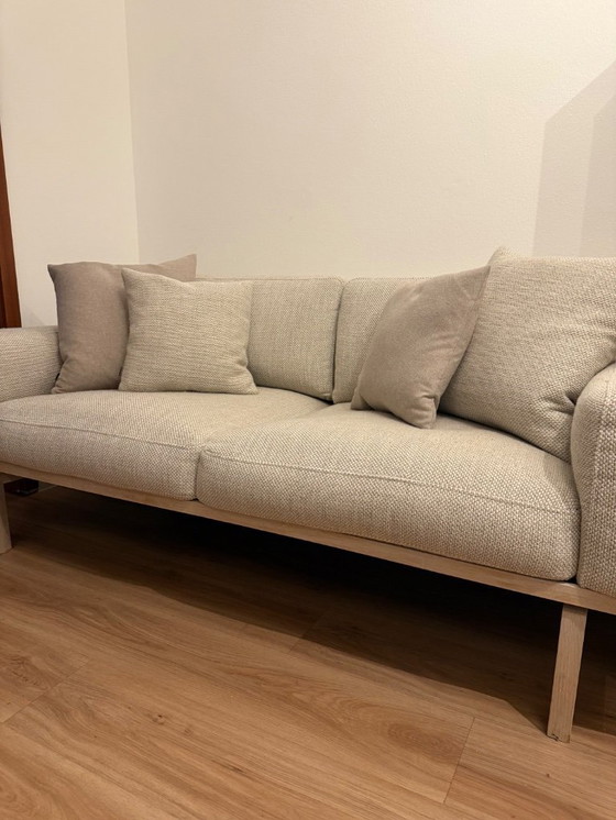 Image 1 of Bolia 2 seater Elton series with pouf and cushion