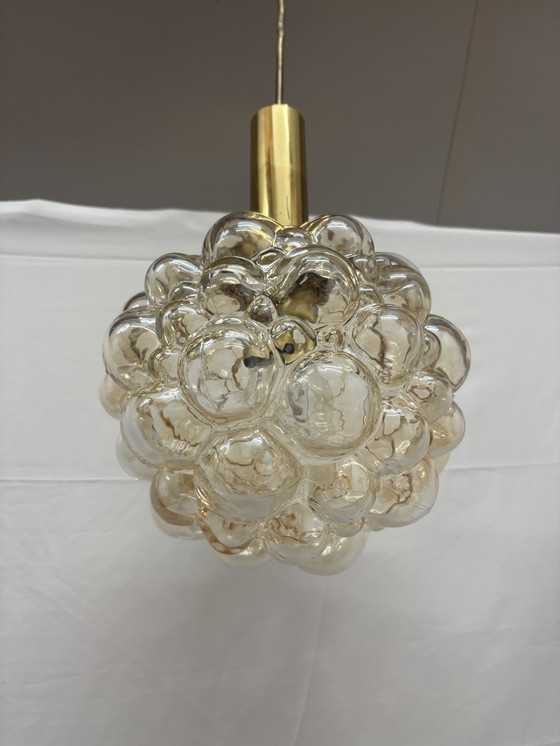 Image 1 of Suspension vintage Helena Tynell, lampe bulle design 1960