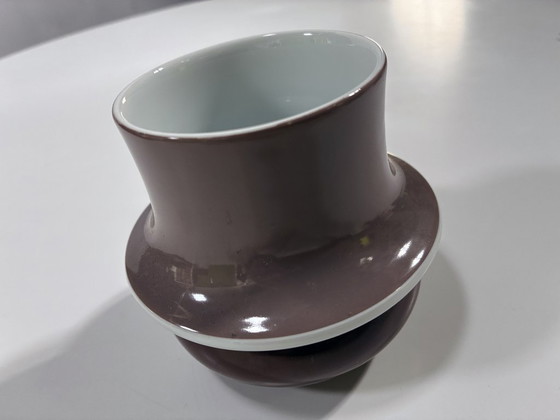 Image 1 of Vintage Vase • Tapio Wirkkala • Hans Welling • Rosenthal Studio-Linie • Porcelain • Space Age • 1960