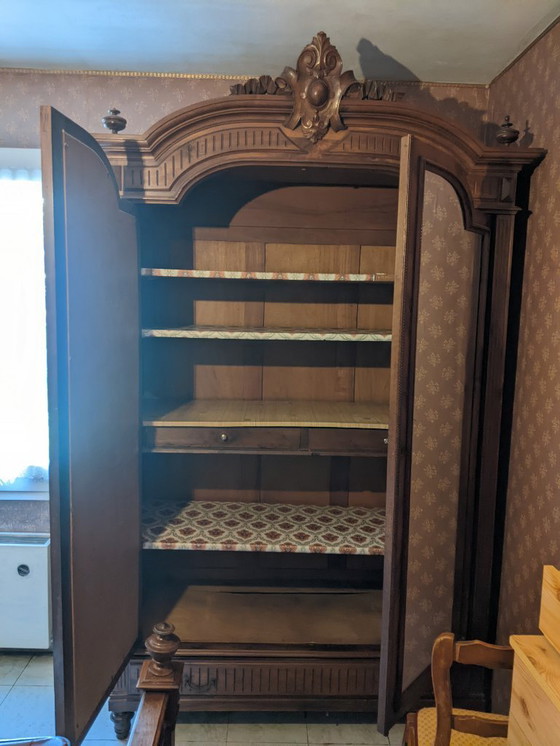 Image 1 of Opvallende garderobe – Franse Henri II-revival – eind 19e eeuw