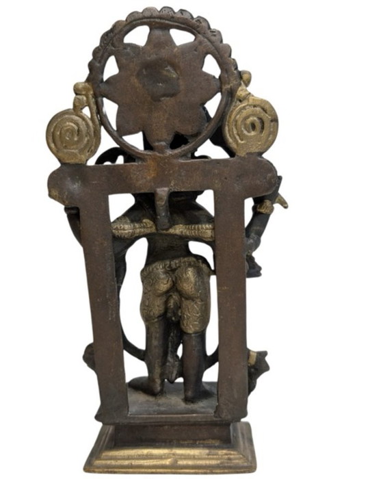 Ganesha debout en bronze doré antique – Himalaya, XVIIIe-XIXe siècle – Sculptures, Gold (photo 5 of 10)