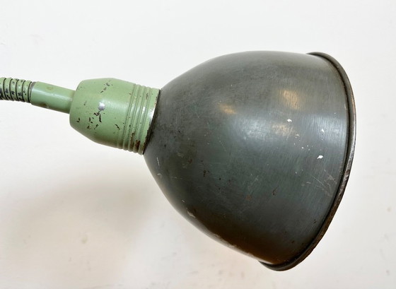 Image 1 of Industrial Gooseneck Table Lamp from Instala Děčín, 1960s
