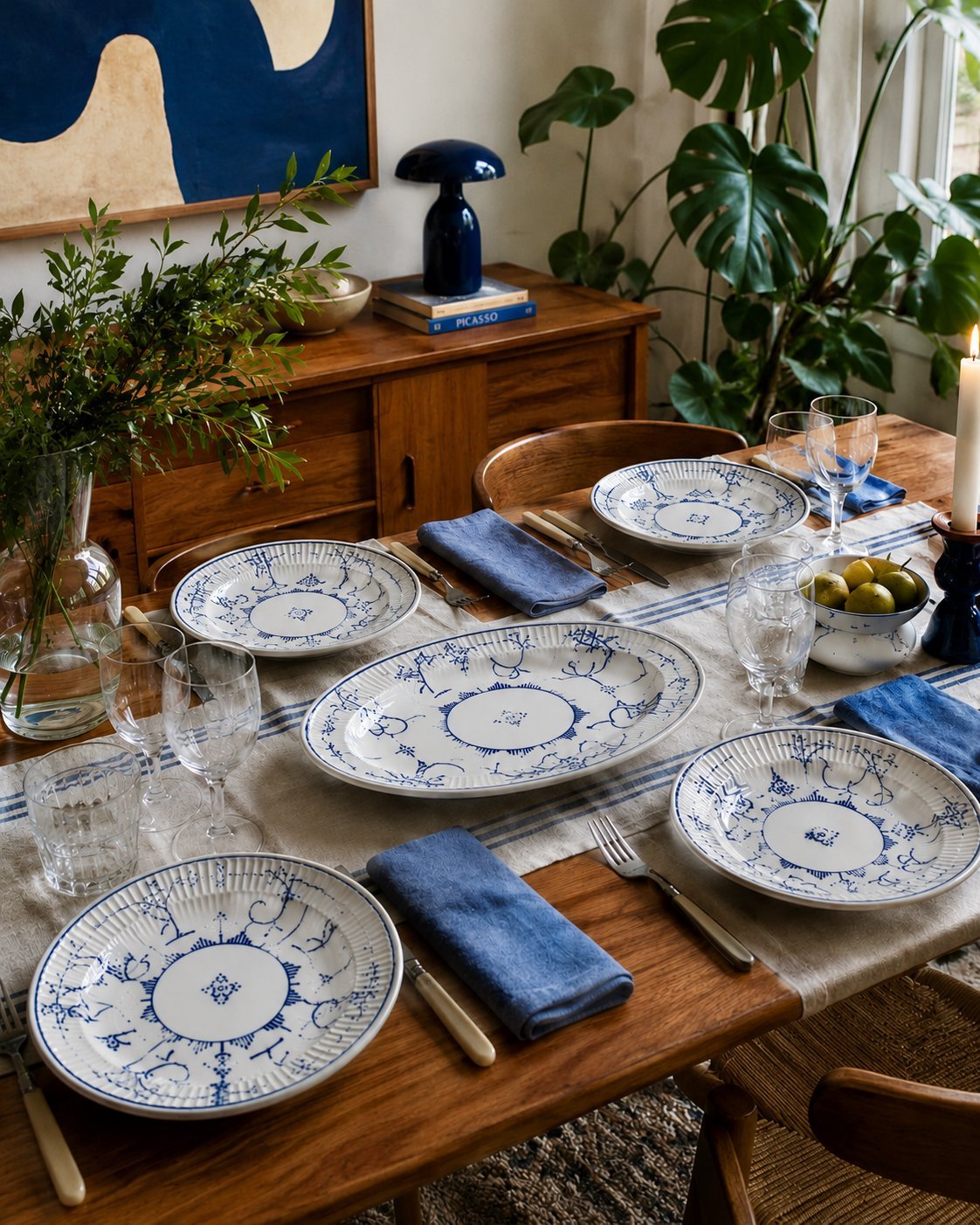 Boch Freresプレート Boch Frères Set of 6 Faience Plates + | Crockery second-hand | Whoppah