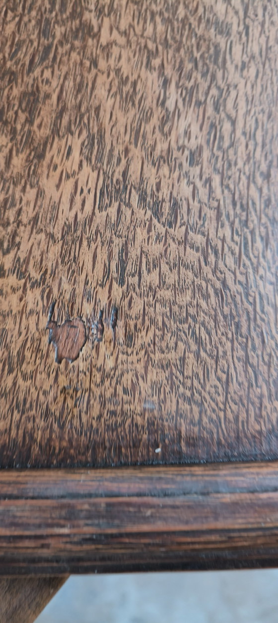 Image 1 of Antigua vitrina de té antigua de la Escuela de Ámsterdam, década de 1930