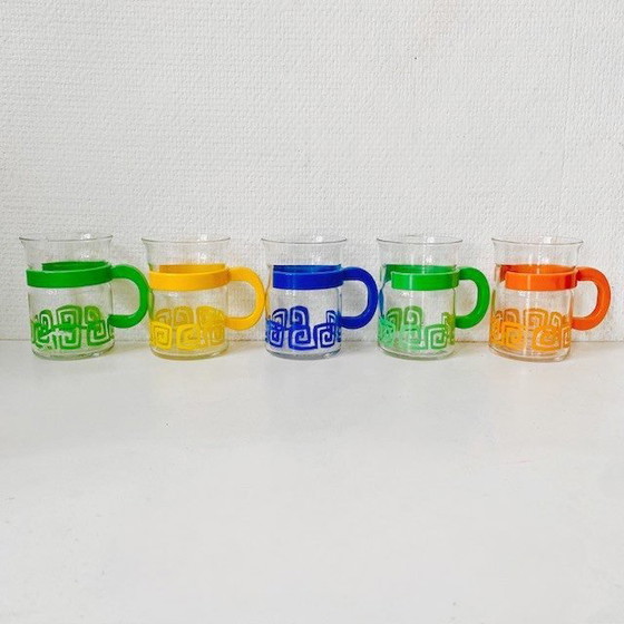 Image 1 of Set of Vintage Tea Glasses Randwyck Maastricht