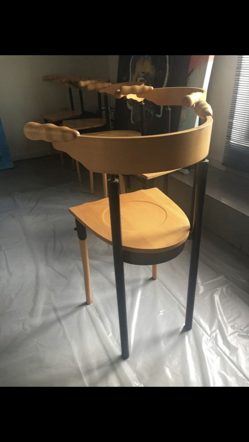 Juego de 6 sillas Borek Sipek