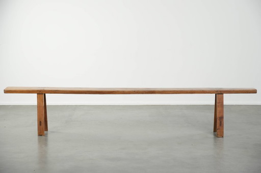 Banco de recibidor/banco para la mesa del comedor de brocante francés atemporal con una gran apariencia.