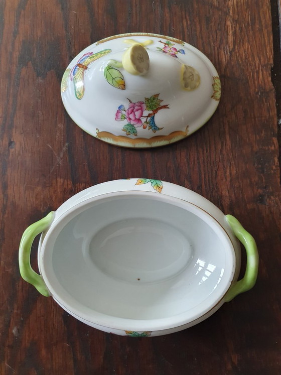 Miniterrina Herend Hungría – Reina Victoria (6017/VBO) – Herend 6017/VBO, Objetos decorativos, Porcelain (photo 7 of 16)