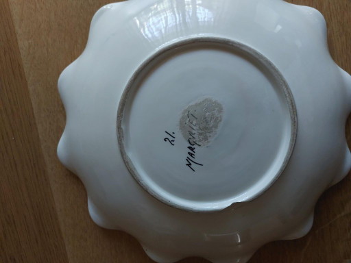 Vintage Gouda Steingutschale, 1950er Jahre. – schalen, Ceramic (photo 2 of 5)
