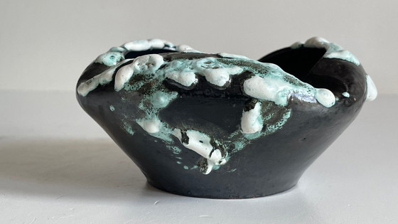 Image 1 of Cyclops Ceramic Ashtray Annecy France Vintage