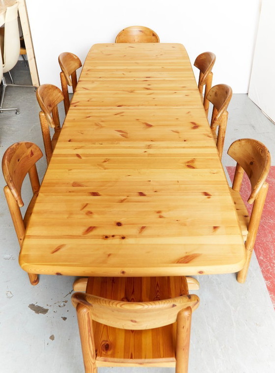 Image 1 of Esszimmerset von Rainer Daumiller für Hirtshals Sawmill, 1970er, 9er Set