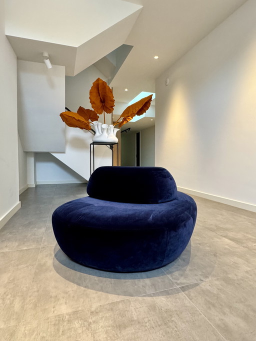 Softline Sisters poef large met rugleuning