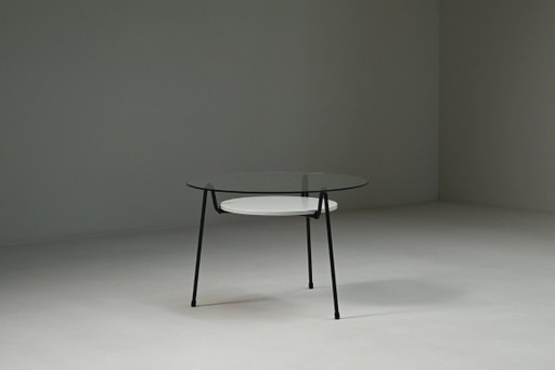 Mesa auxiliar “Muga” 535 de Wim Rietveld para Gispen, década de 1950, Países Bajos – bijzettafels, Metal (photo 2 of 8)