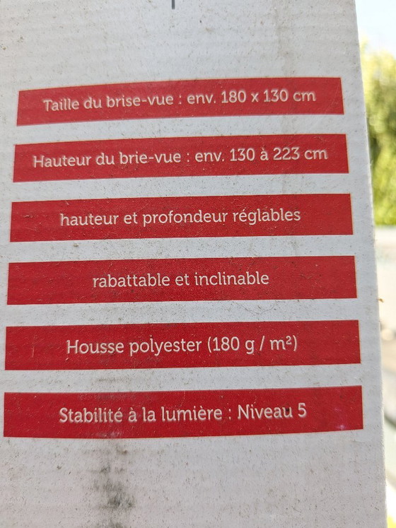 Schermo per la privacy del balcone – Accessori da giardino, Polyester (photo 3 of 5)