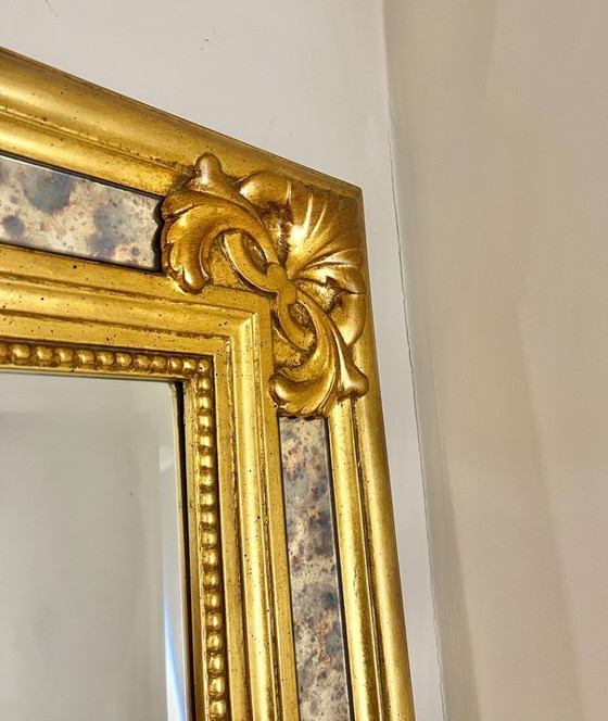 Image 1 of Vergulde DeKnudt spiegel 122x92cm