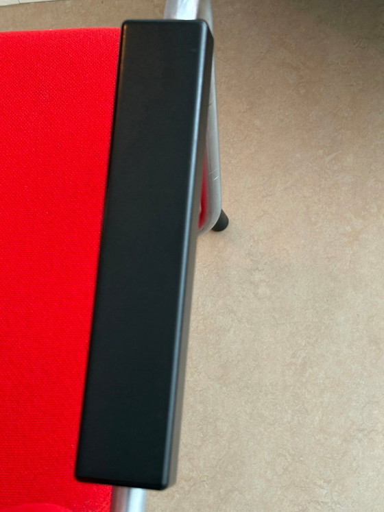 Image 1 of Gispen | armstoel nr 352 / 1271 | Ch. Hoffman | Kvadrat Tonus | bureaustoel | rood 