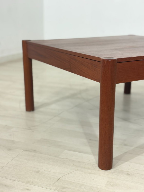 Image 1 of Table basse en teck style années 50 / Table / Table de salon / Table basse vintage