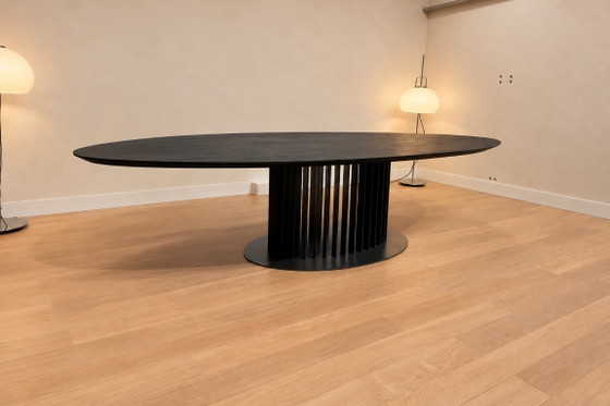 Come nuovo Van der Donk Bas Tavoli da pranzo Nero + GARANZIA, Legno, Modern (foto 3 di 10)